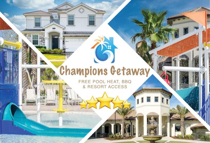 Champions Getaway - Movie Theatre & Game Room