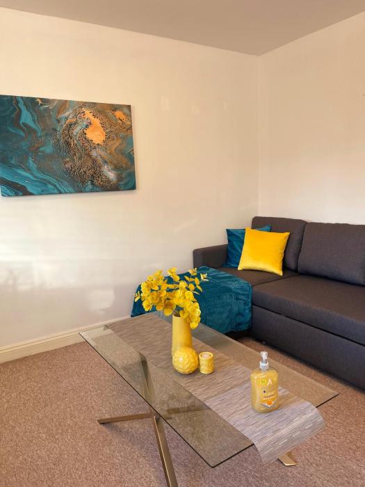 Elegant Serviced Apartment with Parking in Oxford