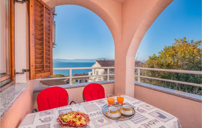 Stunning Apartment In Njivice With Wifi