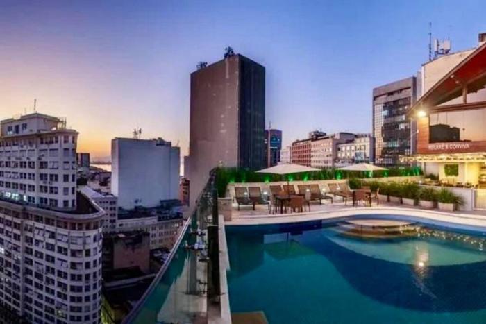 Studio Luxo Piscina e Ar Condicionado