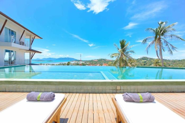 Spectacular 95sqm Sea View, Gym and Pool facilities