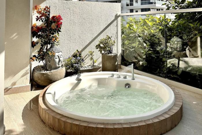 MQ601 Relajante y Natural Jacuzzi Privado