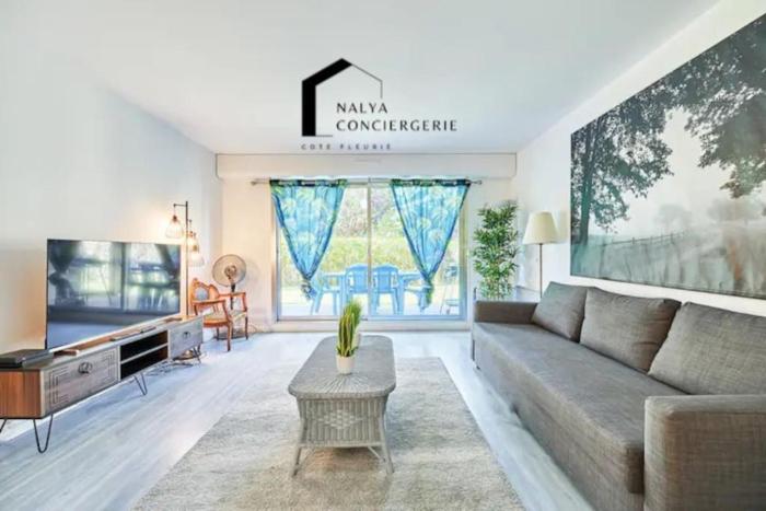Charming 2BR Private garden, 5MinToBeach Deauville