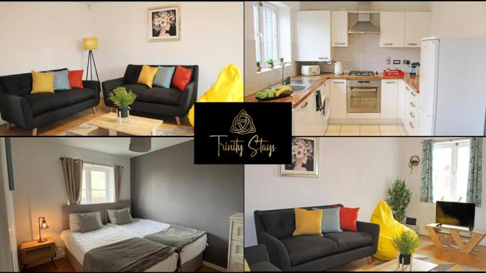 3 Bedroom House By Trinity Stays Short Lets & Serviced Accommodation Cambridge With Free WiFi & Parking