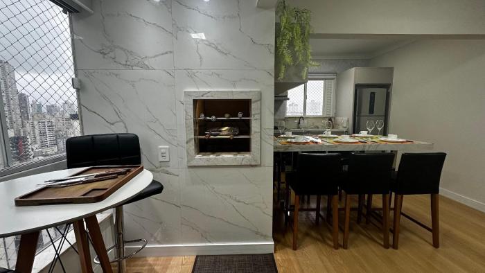 PZ01- 3 Quartos| Pé na Areia| Vista Mar| Churrasq.