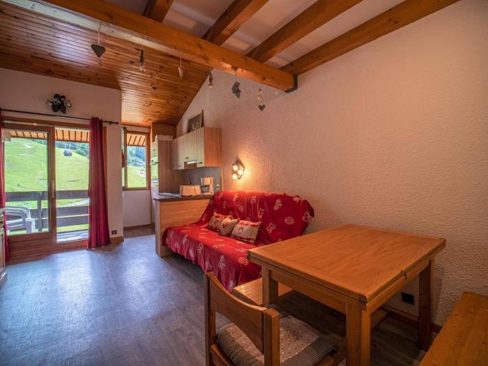 Appartement spacieux avec balcon, animaux acceptés - Valmorel - FR-1-356-298