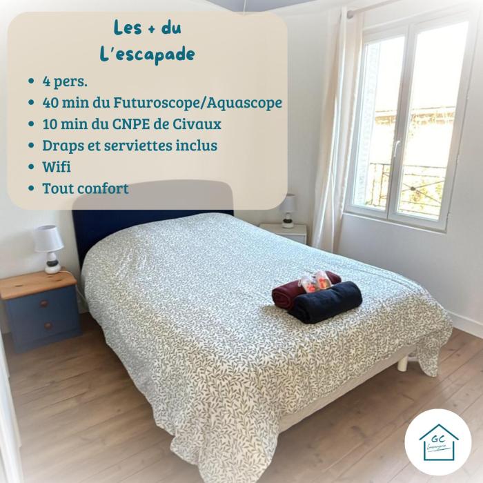 LESCAPADE T3 avec terrasse privative