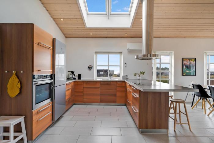 Beautiful Holiday Home By Følle Strand With Sea Views,