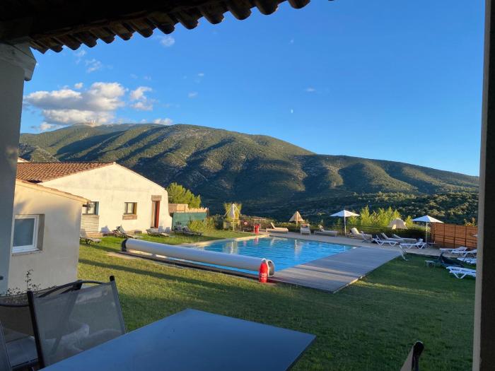 Provence, Mont-Ventoux, Vaucluse Appartement avec vue panoramique et piscine