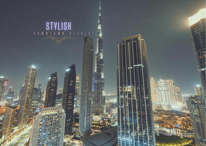 Stylish Downtown Retreat, Burj Crown, Opera & Boulevard View
