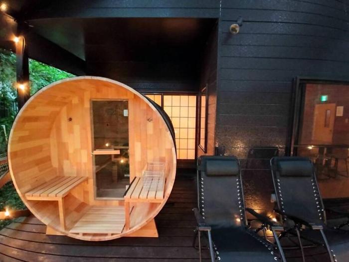 森華 別邸 バレルサウナ付