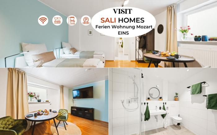 Frisch saniertes Design-Studio mit privatem Lichthof -barrierefrei ! - Waschmaschine