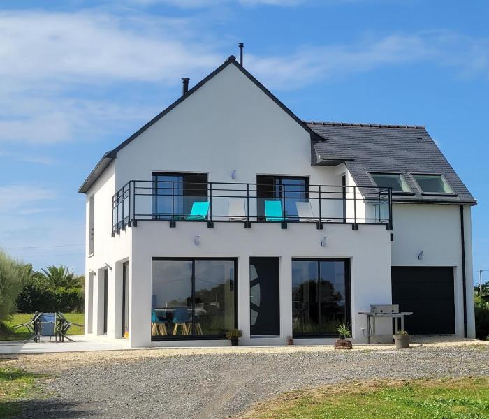 Villa lestran récente vue mer Plounéour-Brignogan-plages