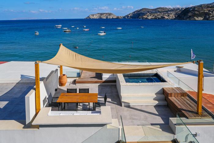 Theasis Beachfront Villa - Terrace by Hospi Living