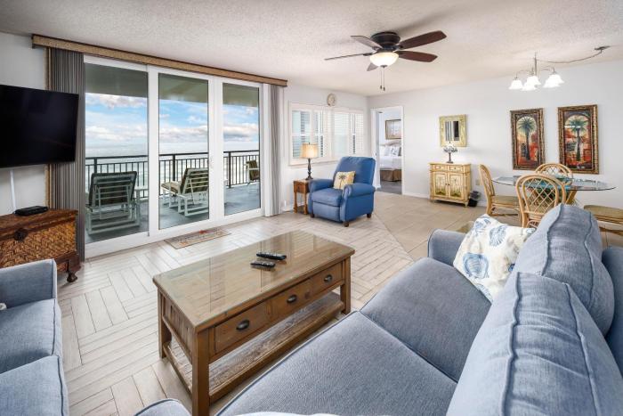Nautilus 1702 Gulf Front Large 2 BR 2 BA Penthouse 7th Floor