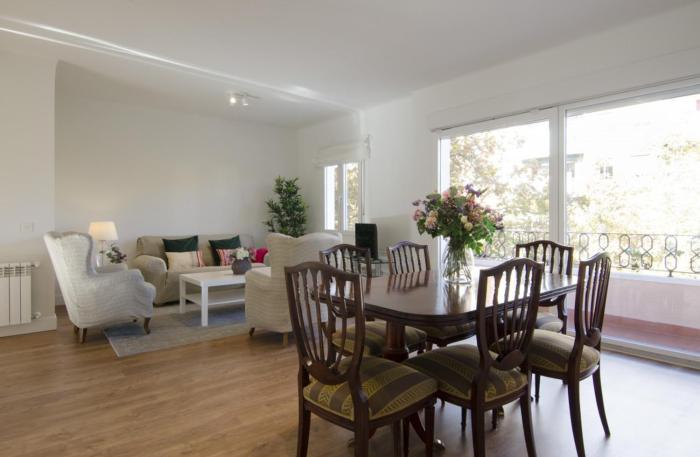 2 bedrooms 2 bathrooms furnished - Bernabeu - Business area with terrace - Minty Stay