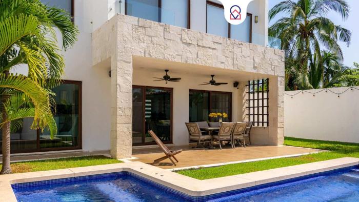 Modern House 3 Bedrooms & Pool Acapulco