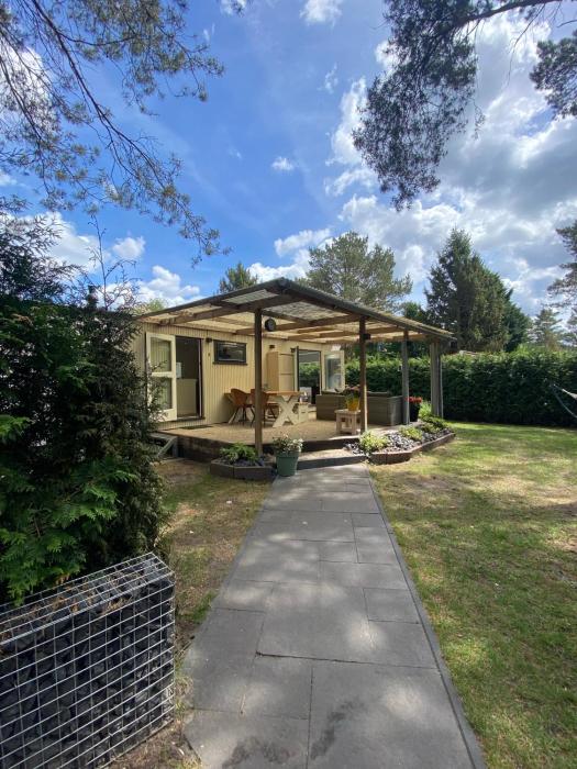 Volledig opgeknapt Boschalet met Airco op de Veluwe