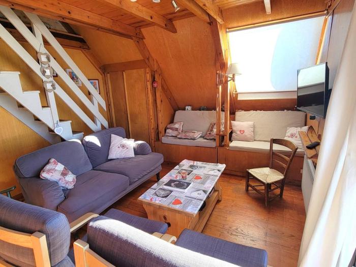 Chalet cosy 9 pers. avec balcon Sud, poêle à bois, Wi-Fi, proche pistes - Saint-Michel-de-Chaillol - FR-1-393-143