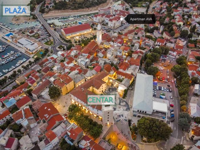 Apartman AVA, 2+3, 250m od plaže