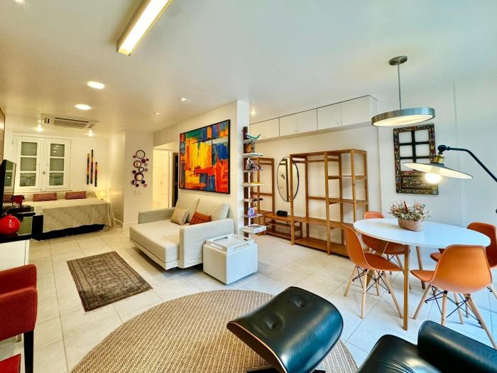 Sofisticação na Praça mais badalada do Leblon