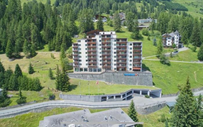 WEF Davos central & amazing view