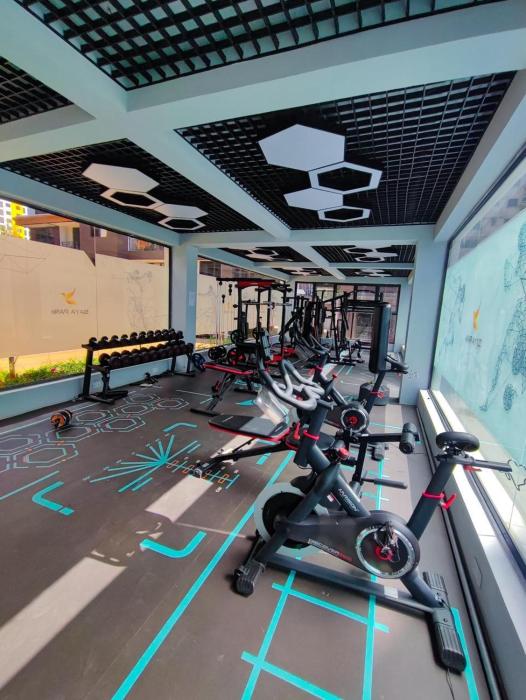 modern living three bedroom apartment with heated swimming pool fully equipped gym ample parking space children playground and a relaxing rooftop with breathtaking city views