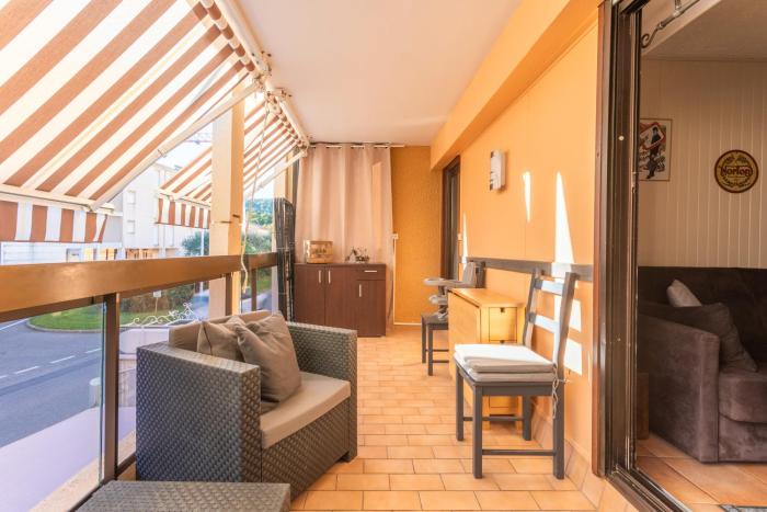 La Favière proche de la plage