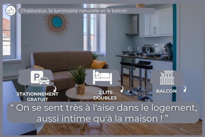 La Girelle -4 pers- Balcon- parking gratuit