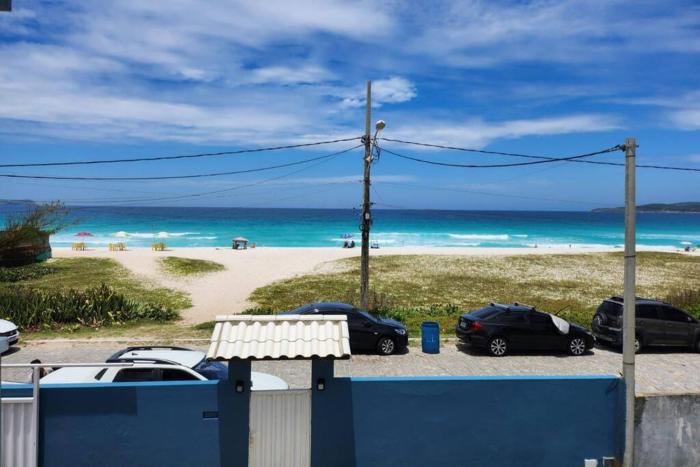 Pé na areia, refúgio beira-mar