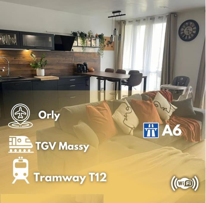 Escapade à 15 mn de Laéroport Orly 20mn de paris