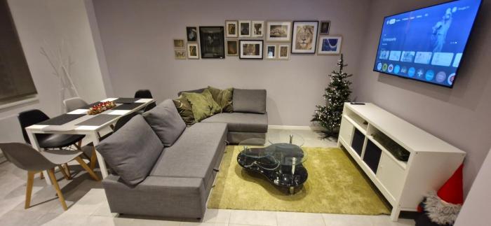 Entire house with arcade machine in a private backyard, 3 bedrooms, 1 bathroom, 1 leaving room with convertible sofa and open kitchen