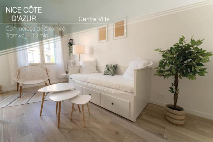 PF1 Studio terrasse, Centre, Proche Tramway