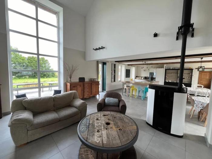 Spacieuse maison de vacances à Saint-Aubin avec 5 chambres