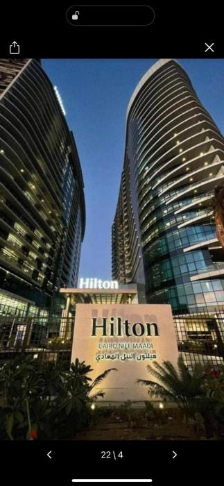 شقه فندقيه نيل هلتون ريزيدنس المعادي