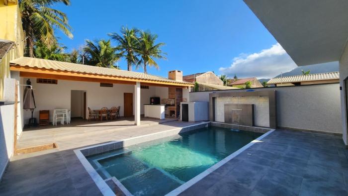 Casa Memórias do Mar Centro de Peruíbe 50m da praia