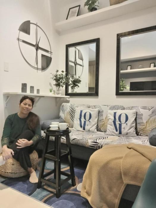 Cozy New 1BR Fame Residences Condo with Balcony