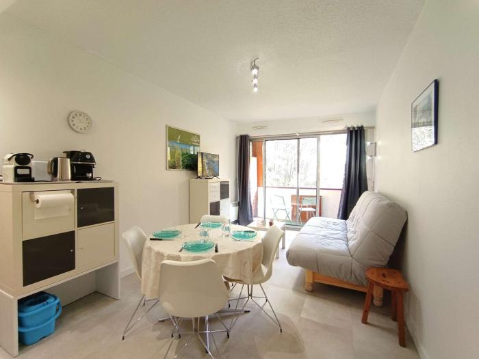 Studio cosy pour 4 avec balcon et parking à Saint-Lary-Soulan - FR-1-457-360