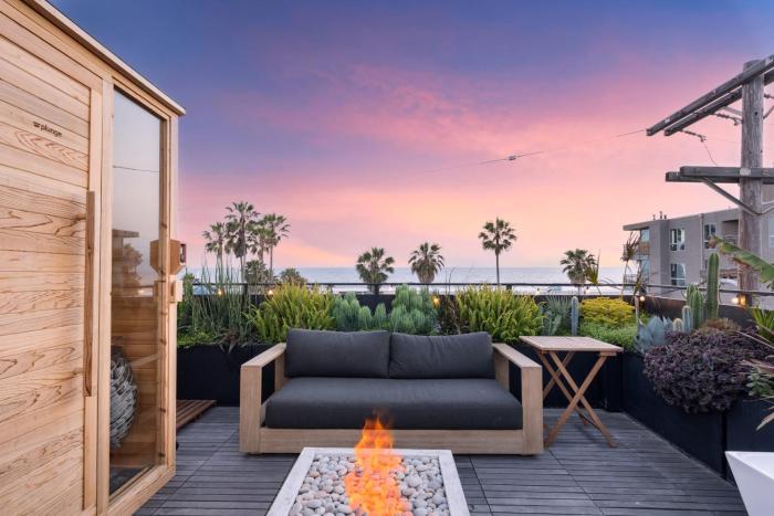 Venice View by AvantStay Walk to Venice Beach Rooftop Ice Bath Luxe Design