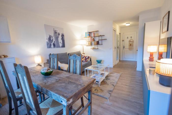 Studio rénové dans le centre piéton de Megève