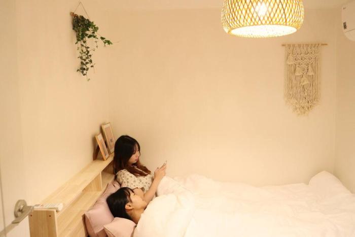 3 rooms 4 Queen beds 홍대역 도보 3분