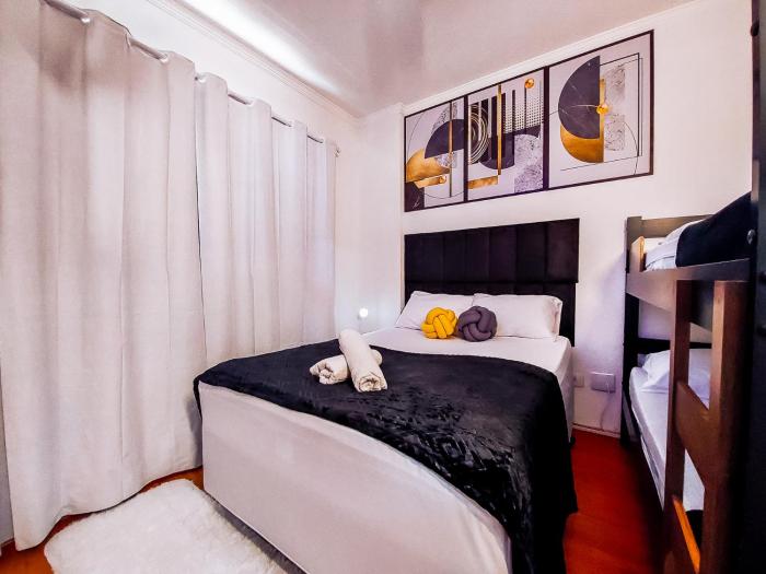 Apê 3 min da Praia, Garagem, Wi-Fi, Tão Lindo