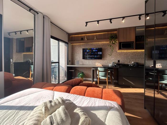 TZ - Apto no Vila Olímpia, moderno e com vista da cidade!