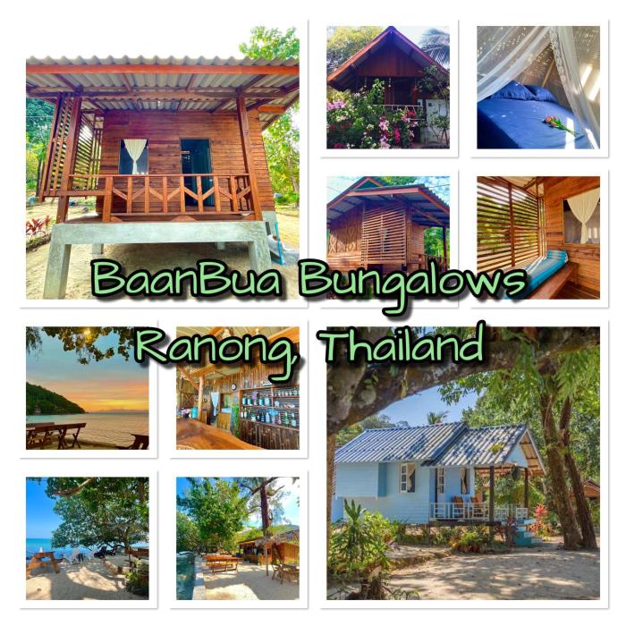 Baanbua bungalows Koh Chang Ranong