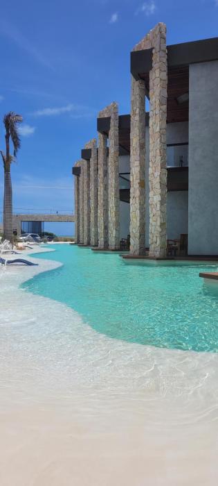 Villa de casas a beira mar piscina praia