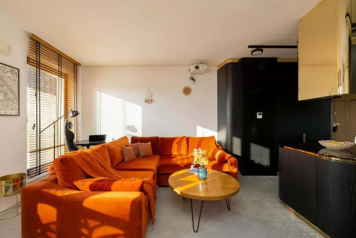 LUX RiverView Air-Conditioned Studio with Parking by Noclegi Renters