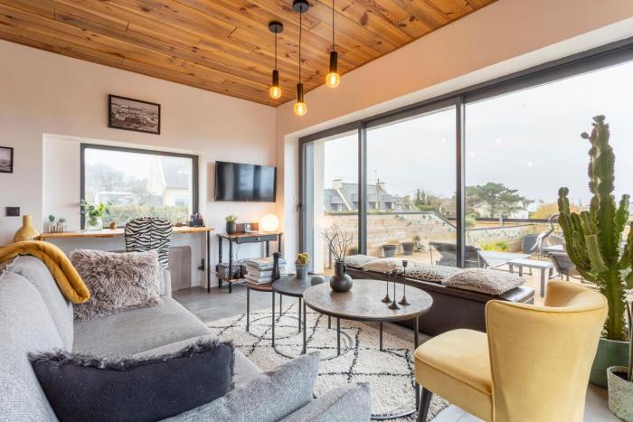 Villa Trevi ,200m plage, Vue Mer