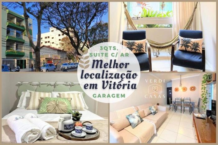 3qts, AR na suíte, Wi-Fi 280Mb a 500m Praia