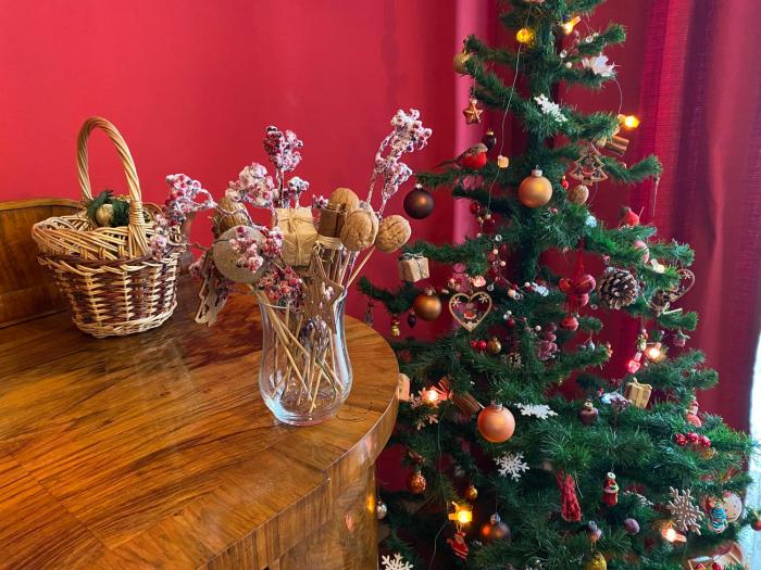 Retro big Apartment with two balconies and lift