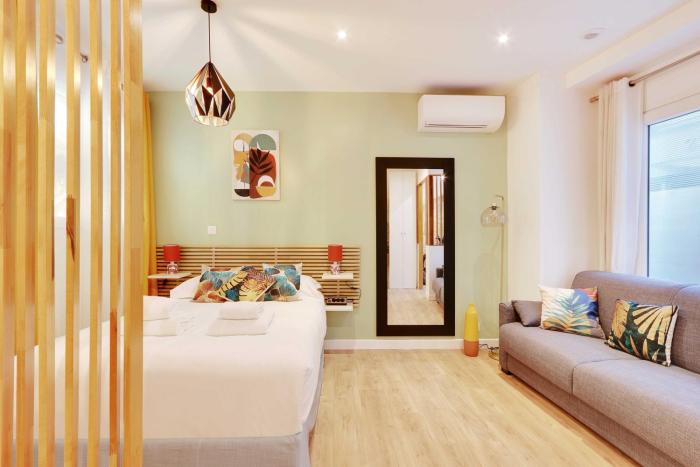 Charming apartment with AC -1BR-3P- Sentier